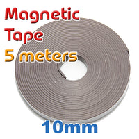 Magnetic Tape / Adhesive Face - 10mm x 5M