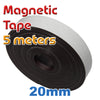Magnetic Tape / Adhesive Face - 20mm x 5M