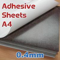 Sheet - Adhesive - A4 x 0.4mm (1 Per Pack)