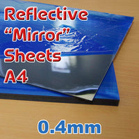 Sheet - Reflective - A4 x 0.4mm (1 Per Pack)