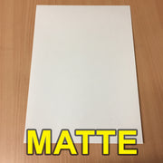 Printable Adhesive Paper Matte