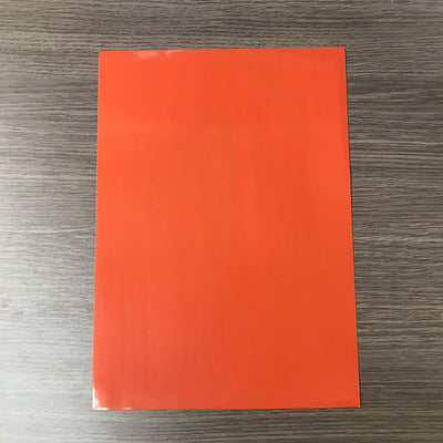 Sheet - Orange Film - A4 x 0.4mm (1 Per Pack)