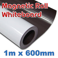 Whiteboard Roll / Magnetic Rear (1 Meter x 600mm)