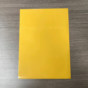 Sheet - Yellow Film - A4 x 0.4mm (1 Per Pack)