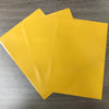 Sheet - Yellow Film - A4 x 0.4mm (1 Per Pack)