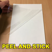 Printable Adhesive Paper Clear / Transparent