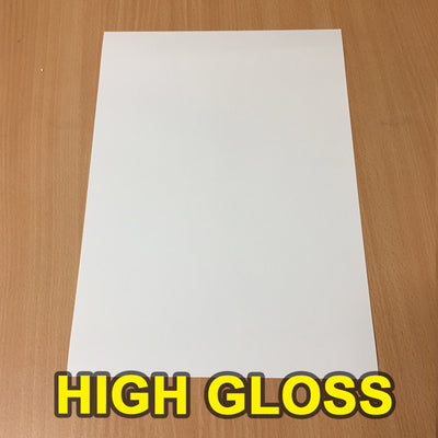 Printable Adhesive Paper High Gloss