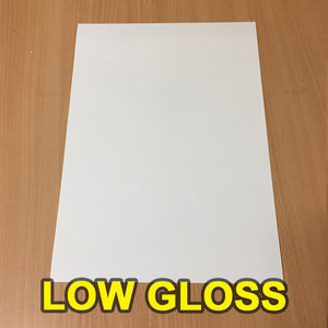 Printable Adhesive Paper Low Gloss